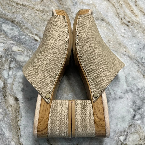 Dansko Maci Taupe Textured Leather Sandals Women’s EU 38 - Picture 5 of 12